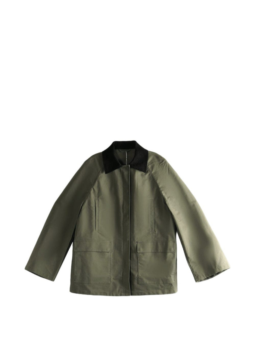 Green Solid Jacket 1