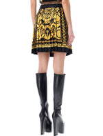 Multicolor Printed Mini Skirt 1