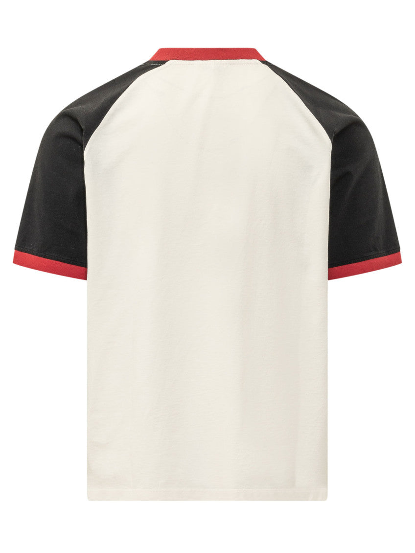White Crew Neck T-Shirt 2