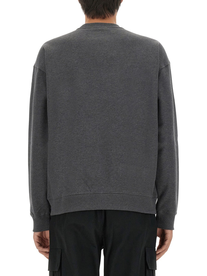Grey Crew Neck Sweatshirt 3