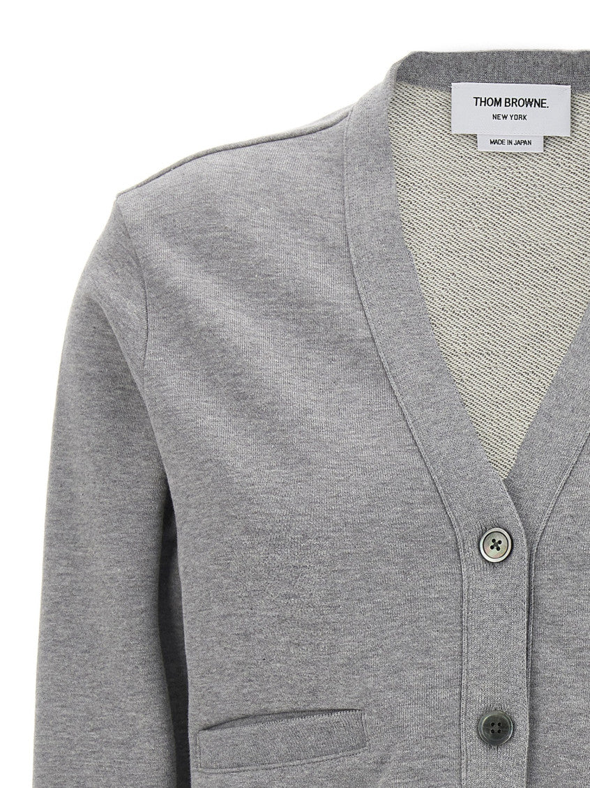Grey 4 Bar cardigan 3