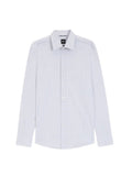 Blue Slim Printed Shirt 1