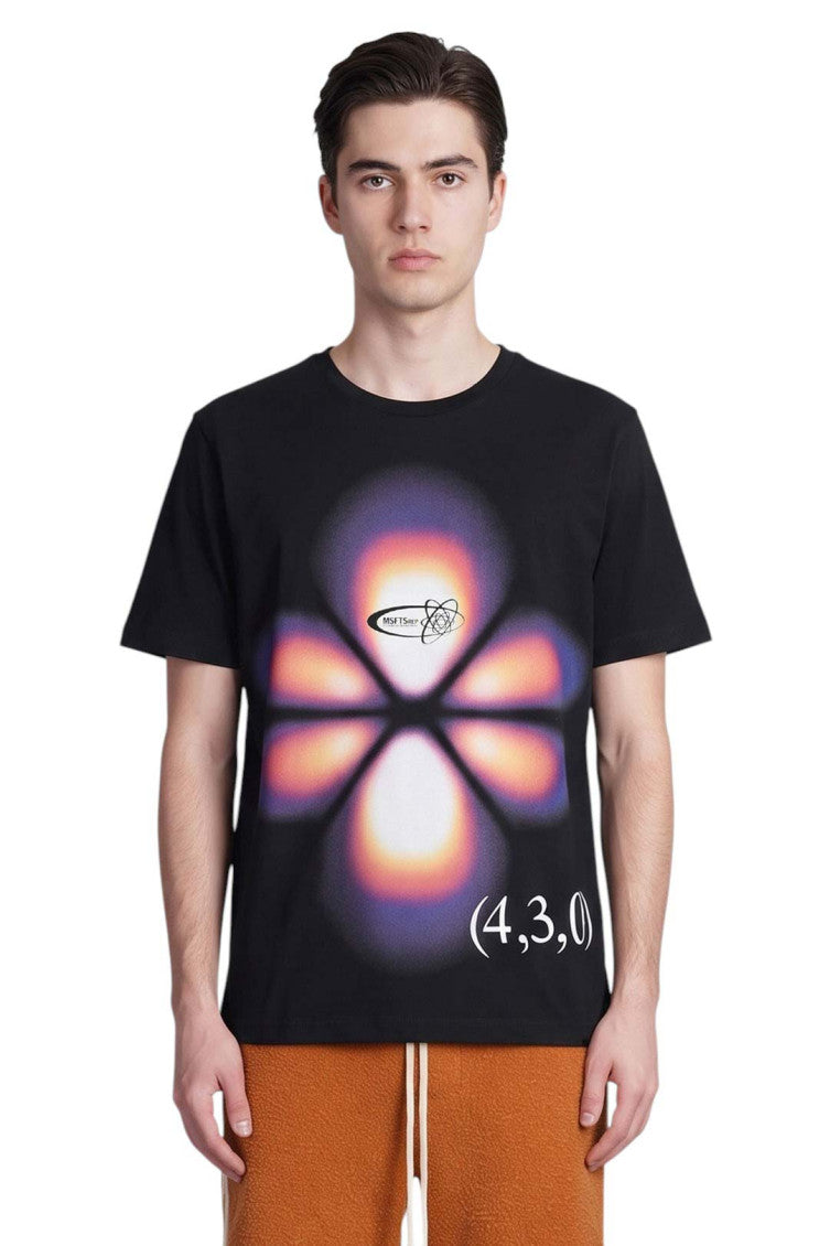 Black Regular Graphic T-Shirt 1