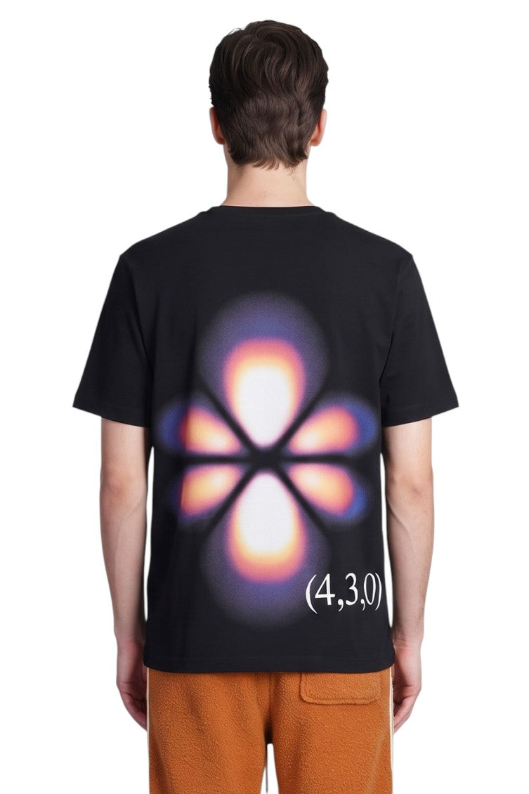 Black Regular Graphic T-Shirt 2