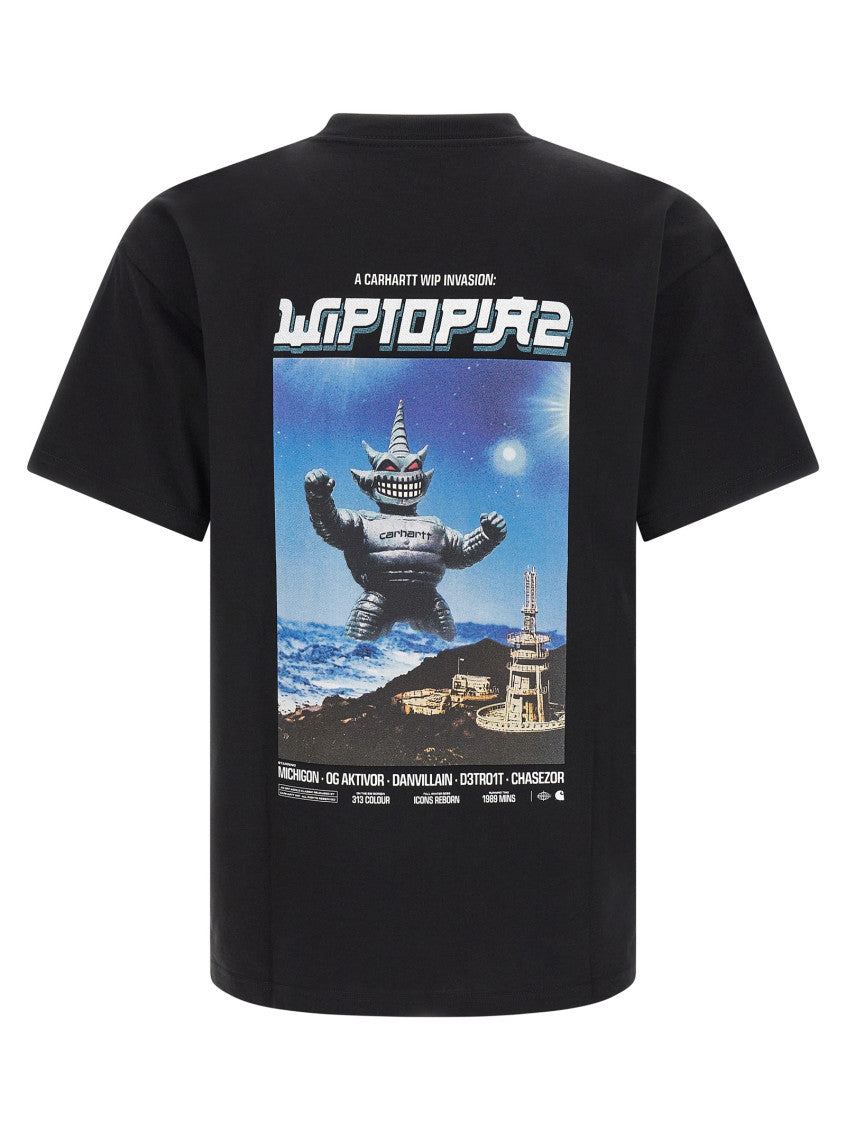 Black Printed T-shirt 2