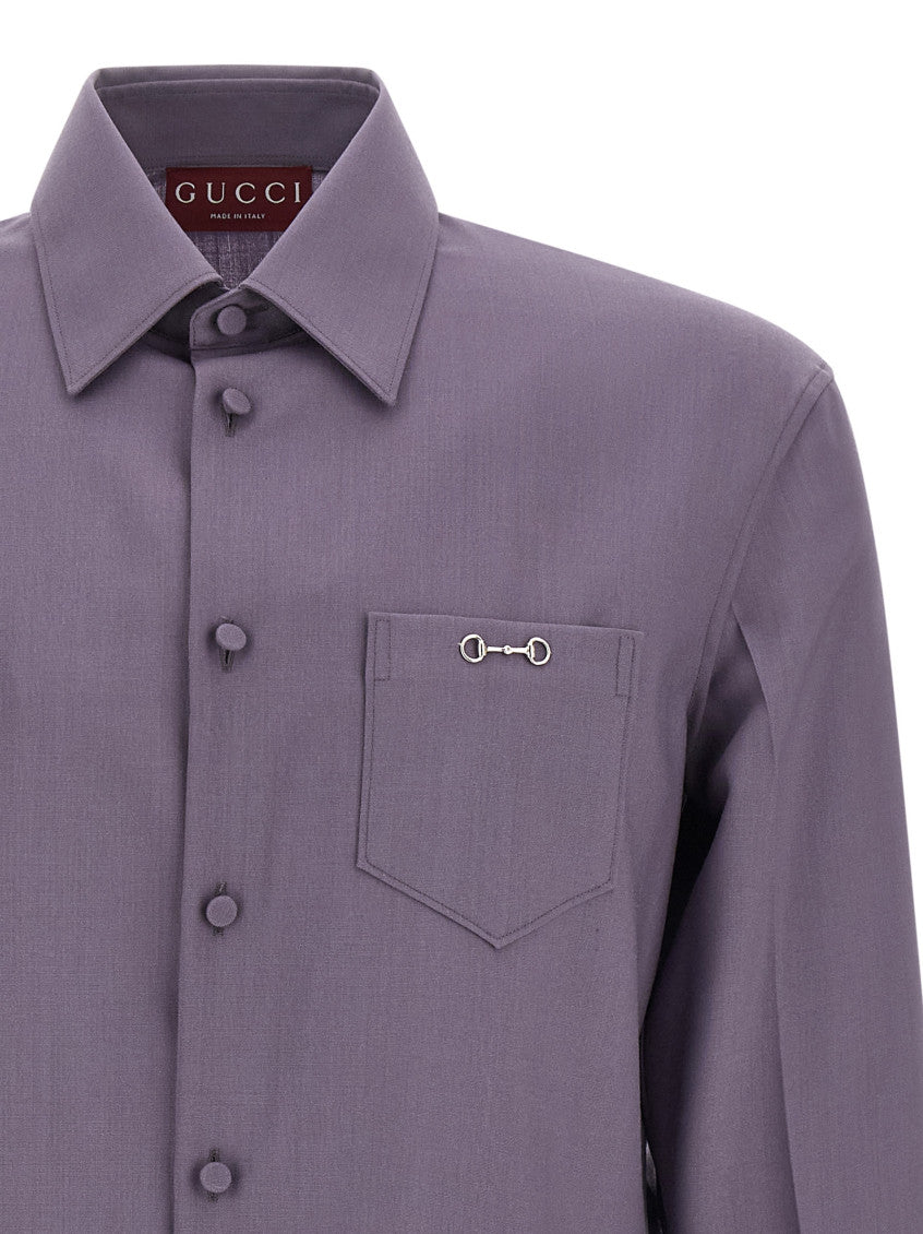 Purple Wool Shirt 3