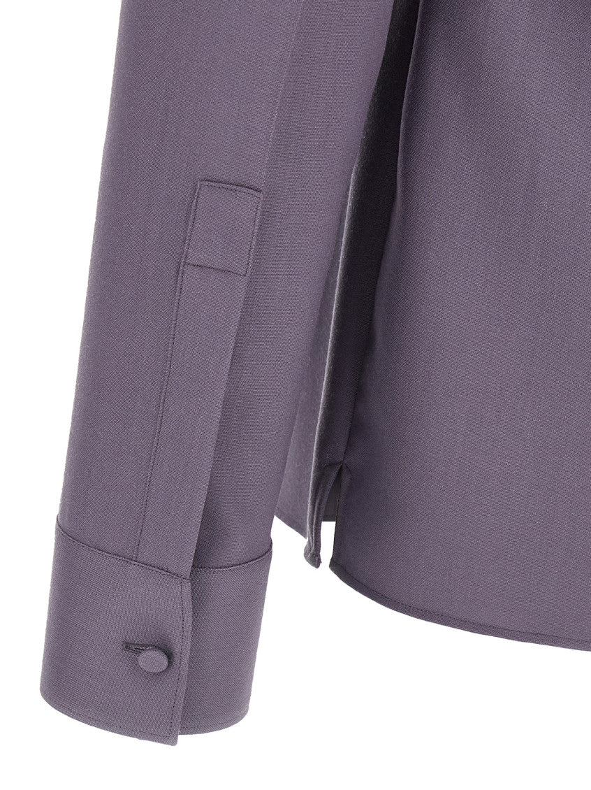 Purple Wool Shirt 4