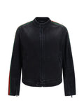 Black Regular Biker Jacket 1