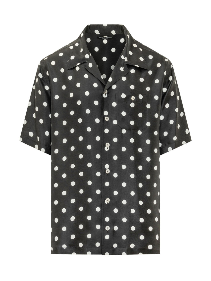 Black Polka Dot Shirt 1