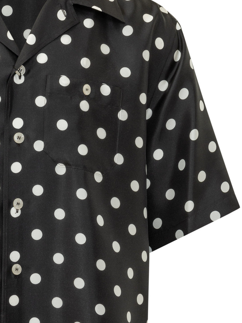 Black Polka Dot Shirt 3