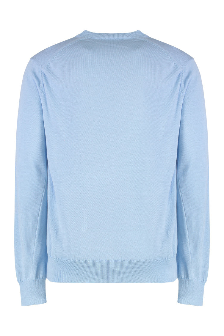 Light Blue Knitted Sweatshirt 2