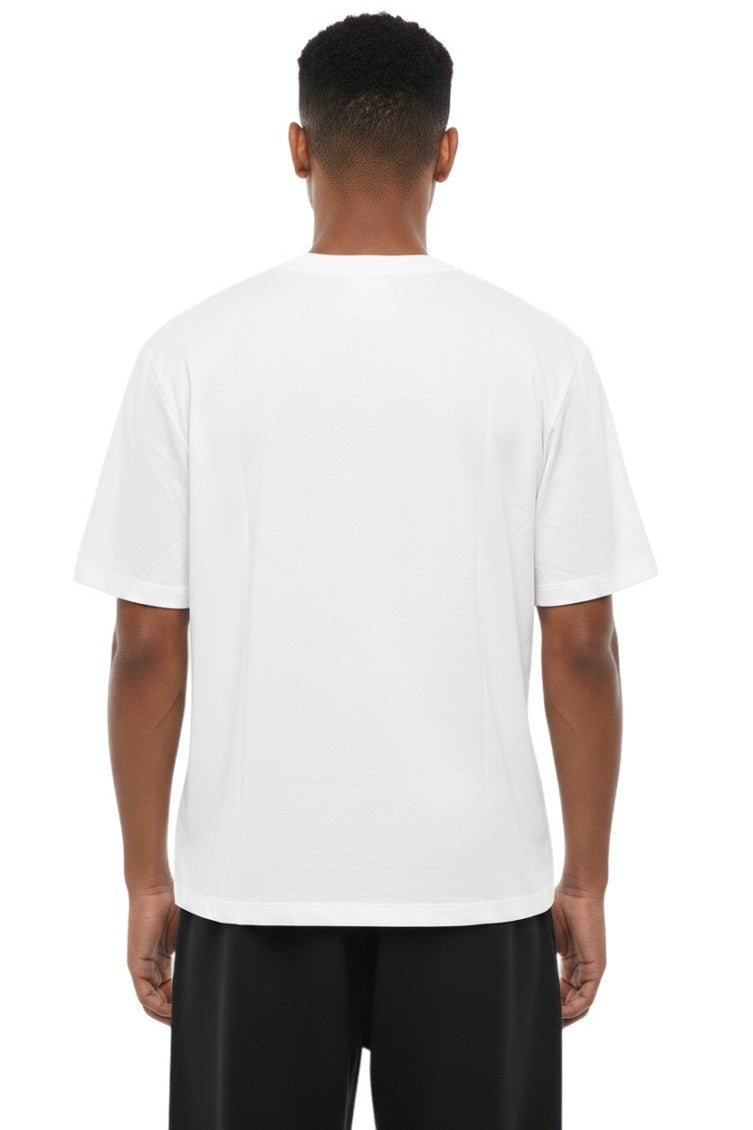 White Relaxed Logo T-Shirt 2