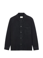 Black Relaxed Overshirt 1