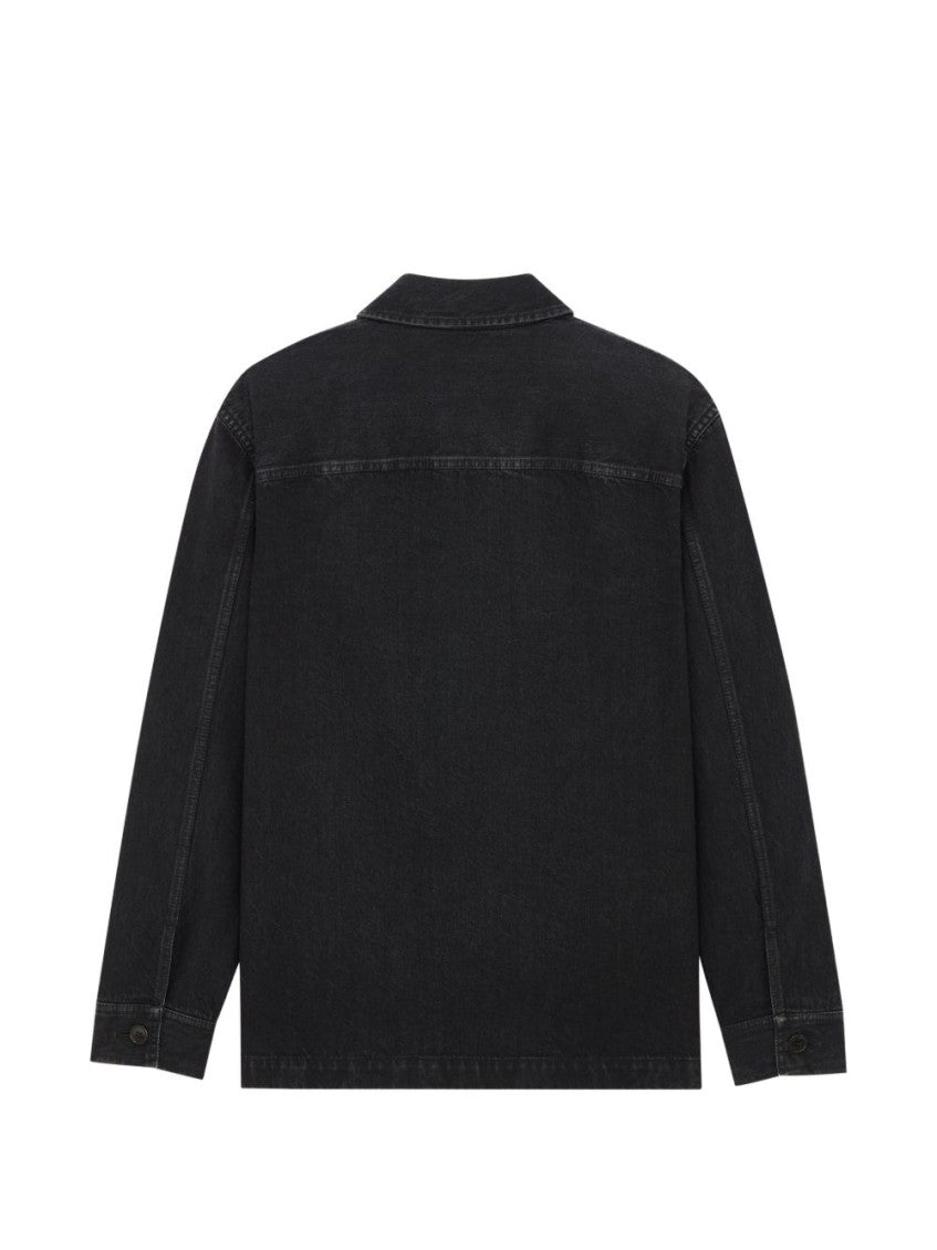 Black Relaxed Overshirt 2