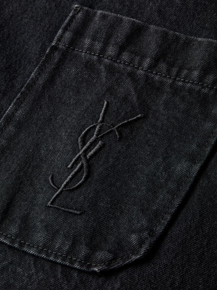 Black Relaxed Overshirt 3
