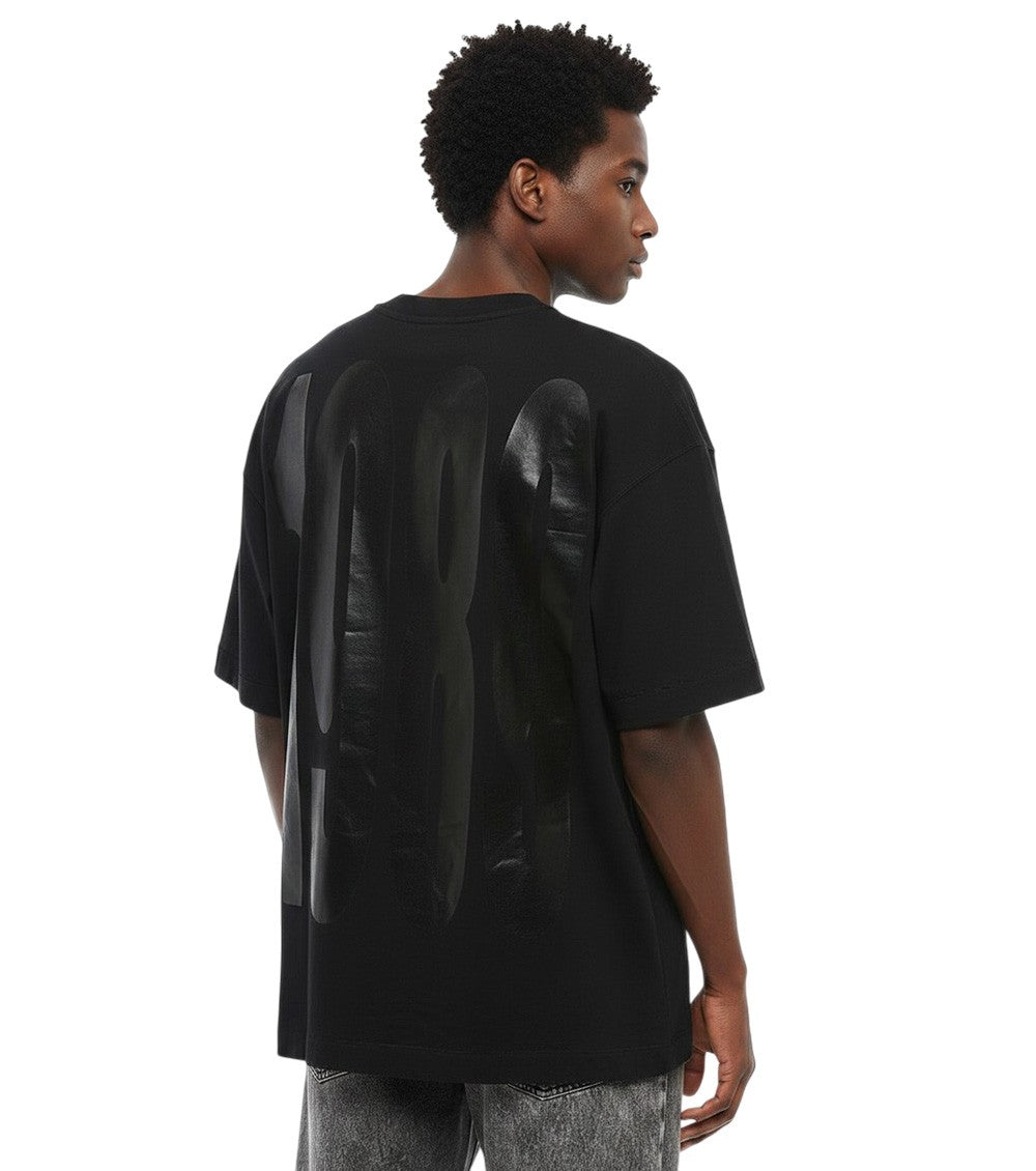 Black Crew Neck T-Shirt 2