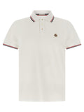 White Logo Slim Polo 1