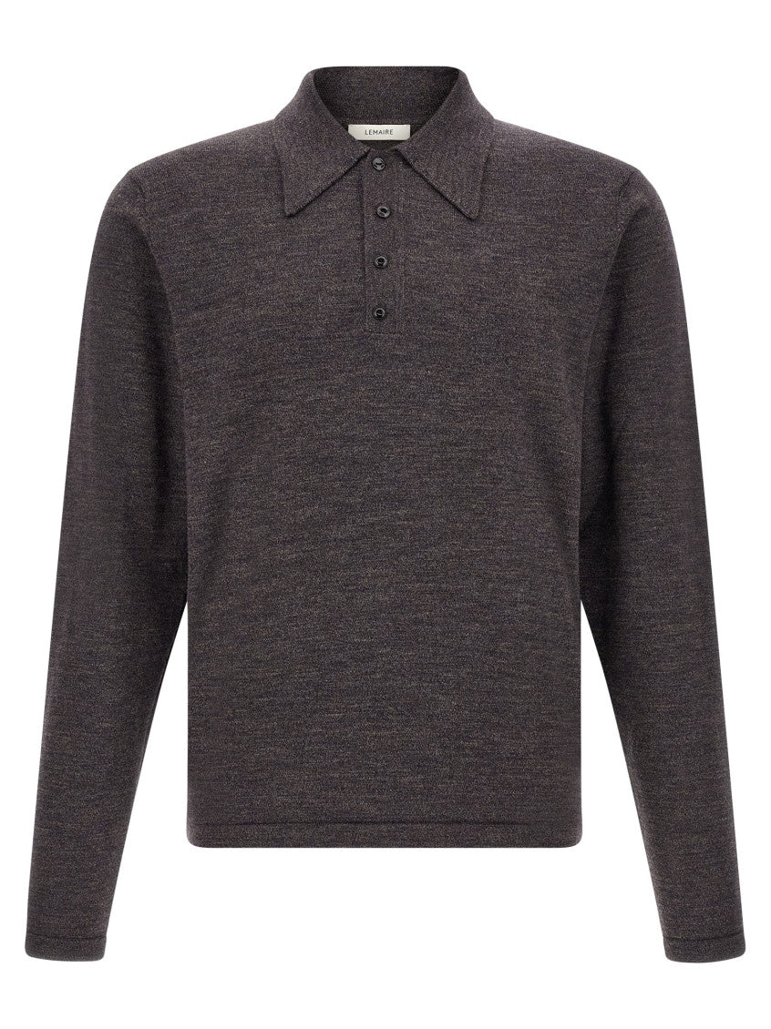 Brown Shirt Collar Polo 1