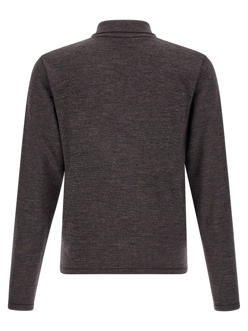 Brown Shirt Collar Polo 2