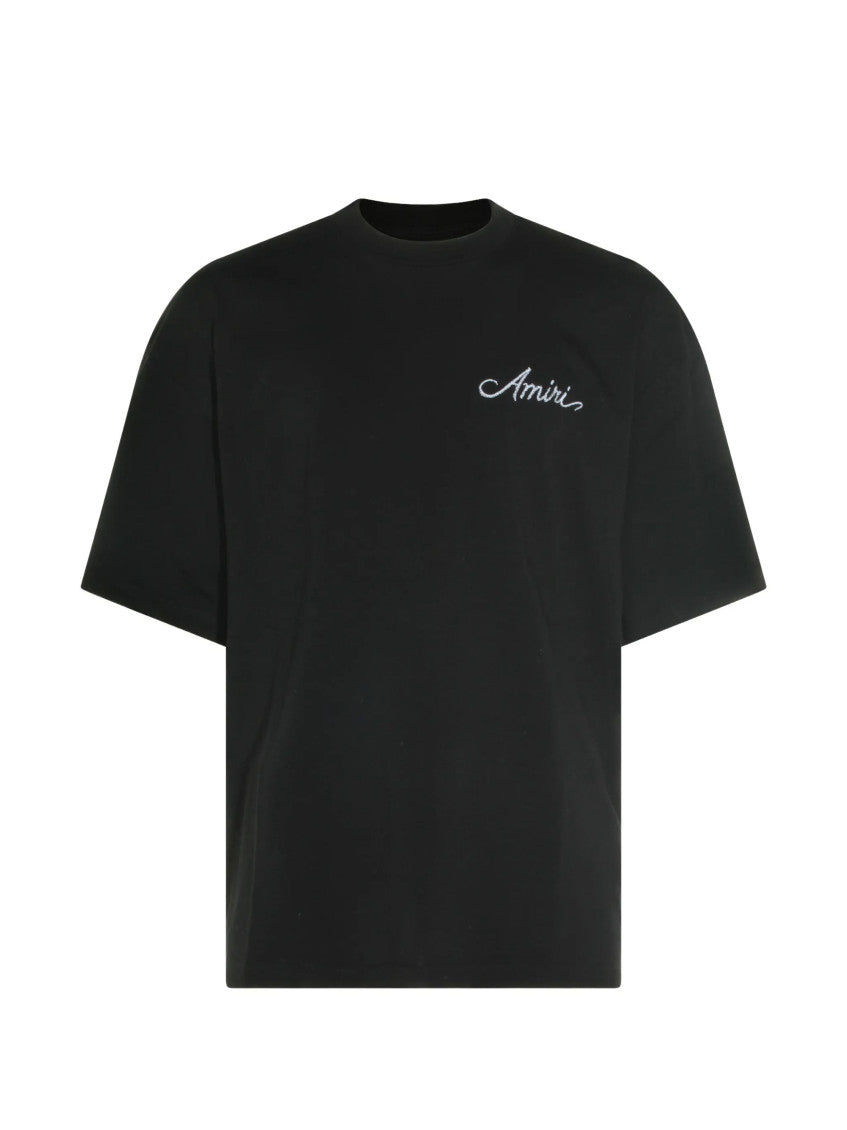 Black Crew Neck T-Shirt 1