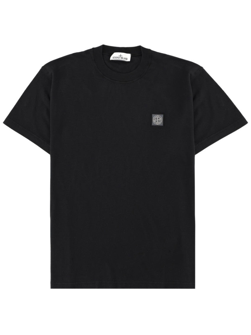 Black Crew Neck T-Shirt 1
