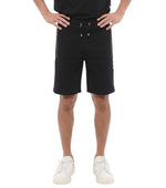 Black Solid Regular Shorts 1