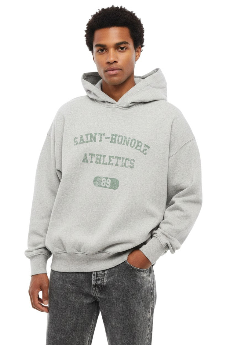 Light Grey Relaxed Hoodie 1