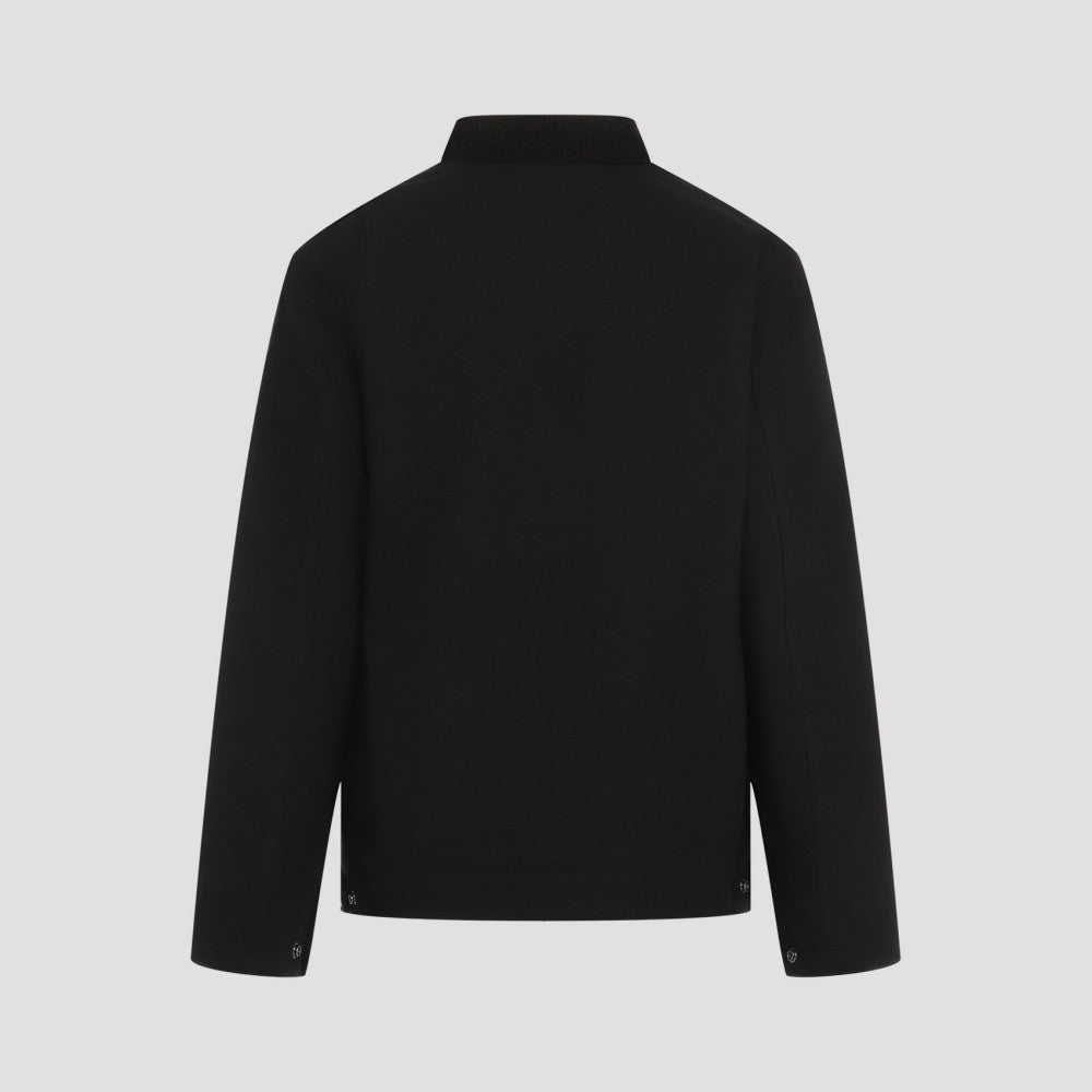 Black Cotton Detroit Jacket 4