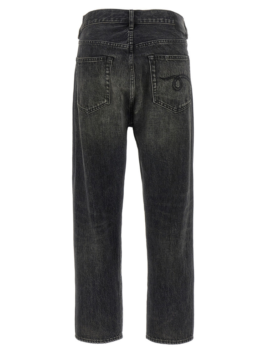 Black 'Crossover' jeans 2