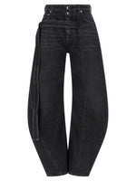 Black Low waist jeans 1