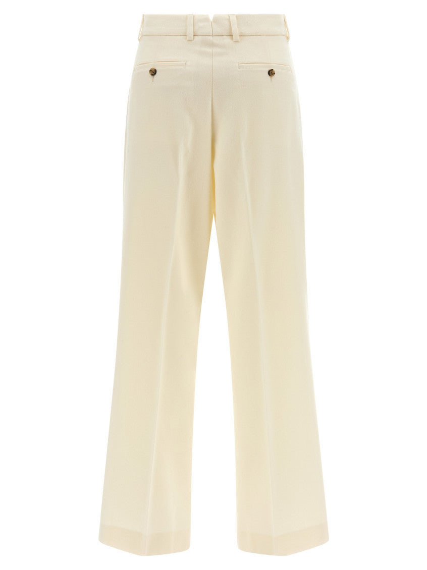 White Wool pants 2