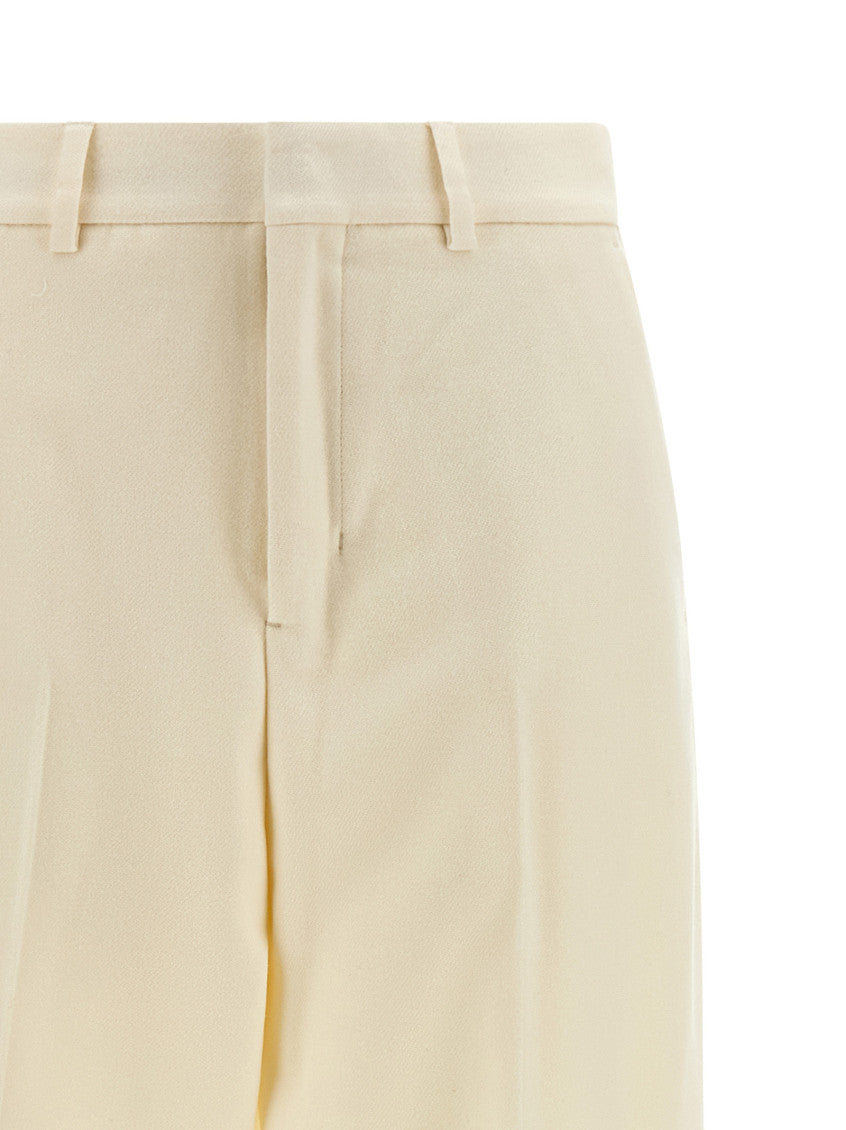 White Wool pants 3