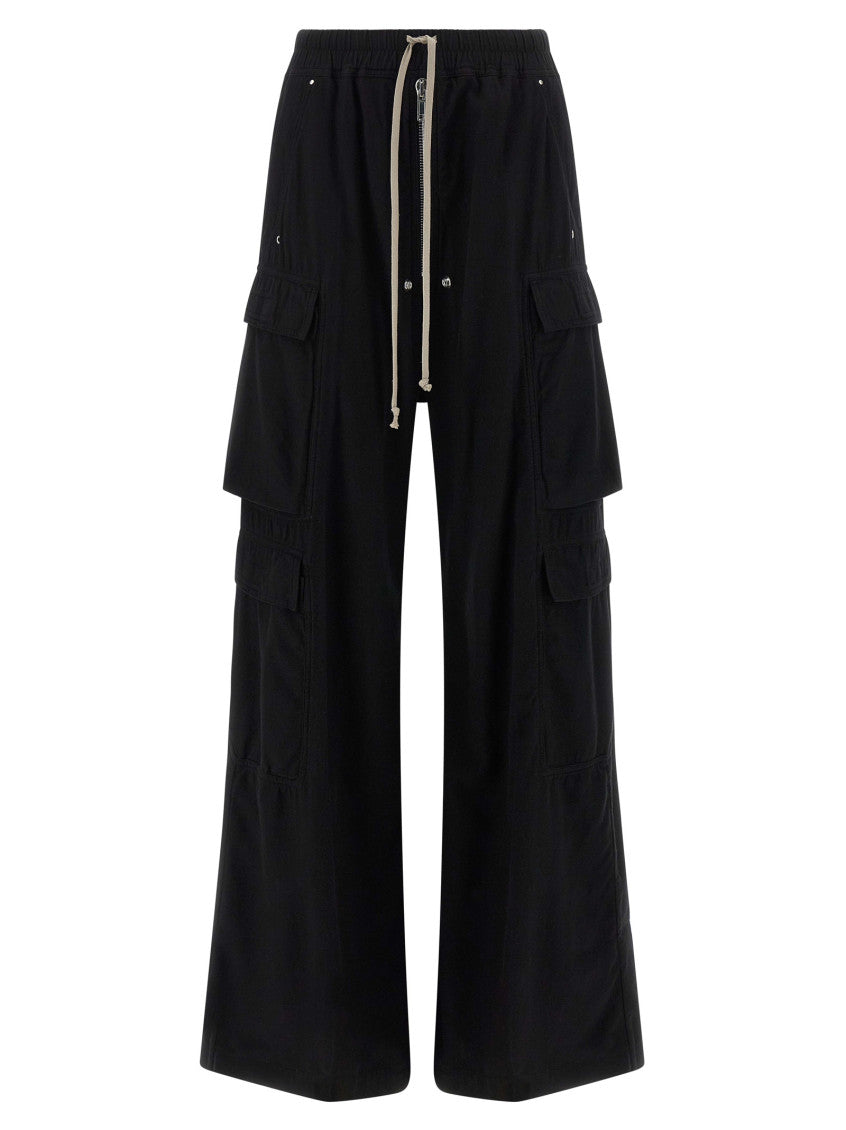 Black 'Double Cargo Jumbo Belas' pants 1