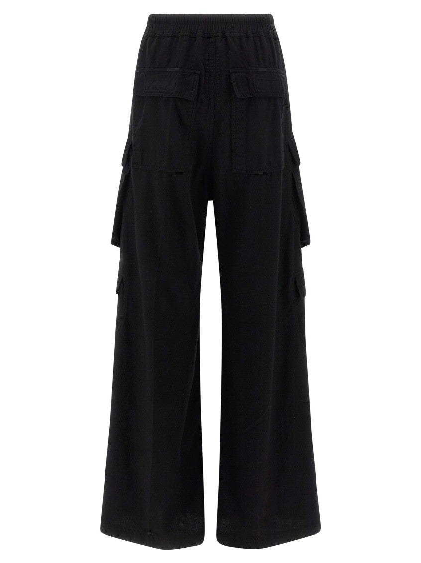 Black 'Double Cargo Jumbo Belas' pants 2