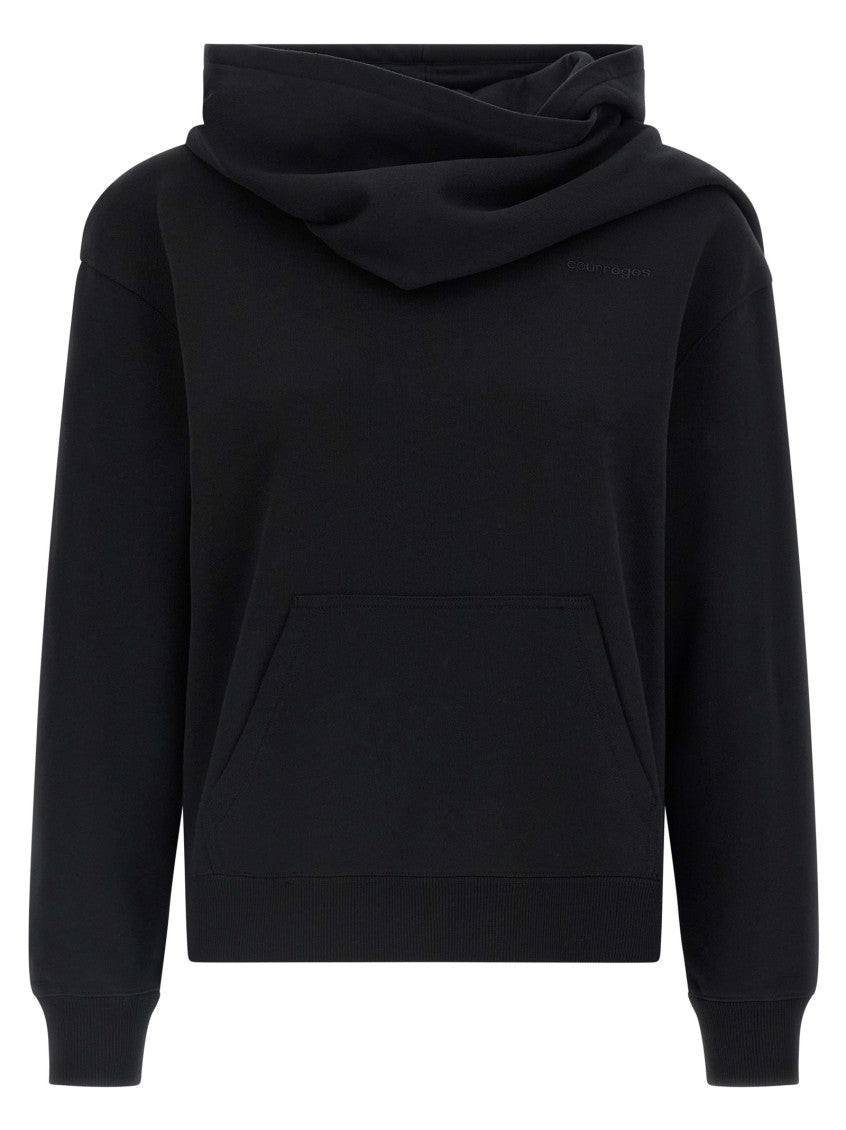 Black Cotton Hoodie 1