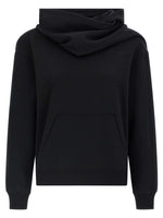 Black Cotton Hoodie 1