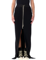 Black 'Phleg Pillar' Skirt 1