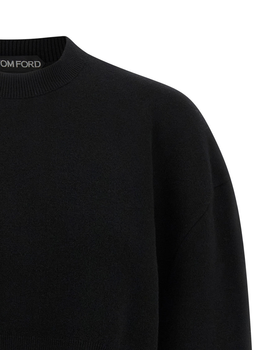 Black Wool-blend Sweater 3