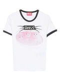 White  Logo Crewneck T-Shirt 1