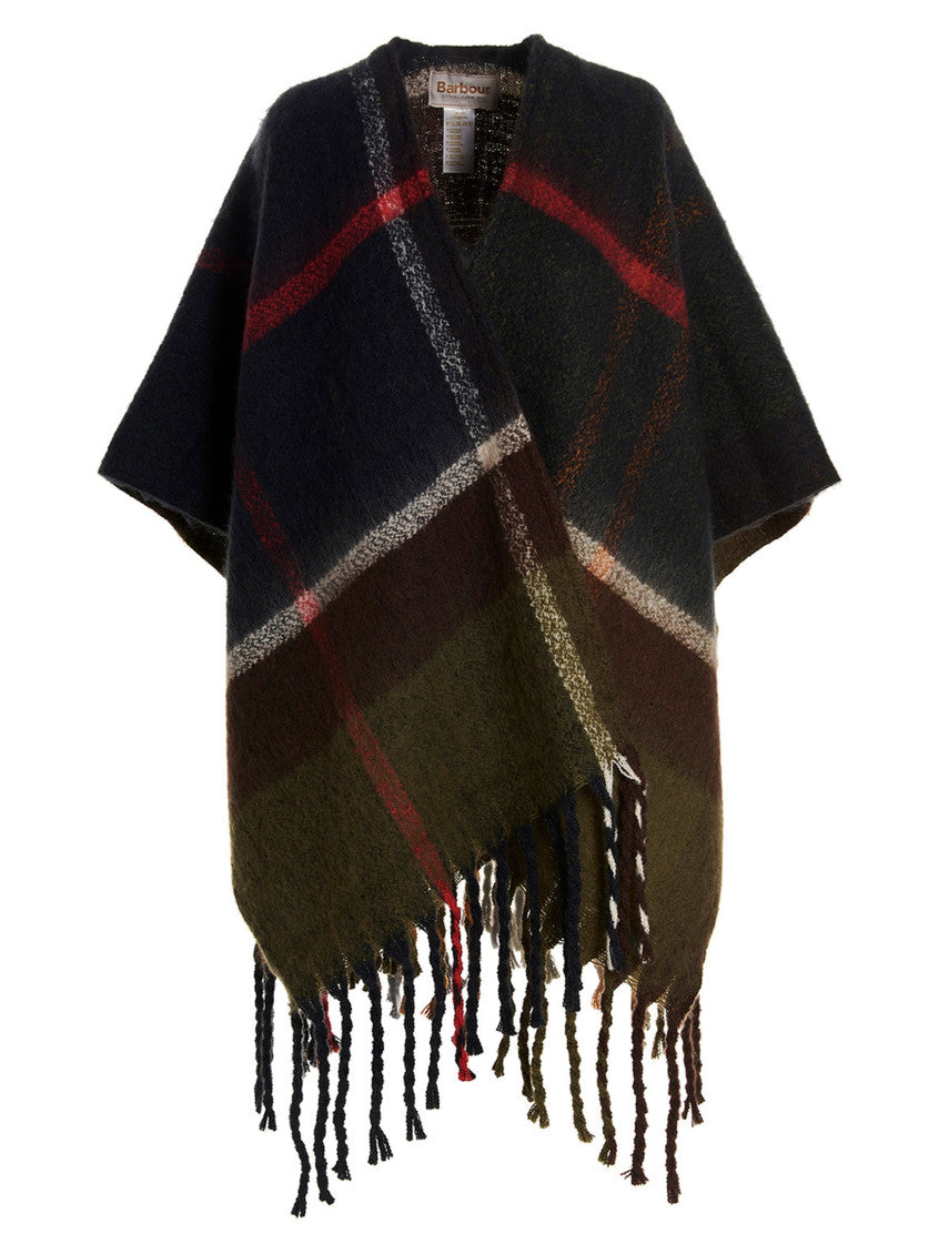 Multicolor 'isla Boucle Serape' Cape 1