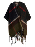 Multicolor 'isla Boucle Serape' Cape 1