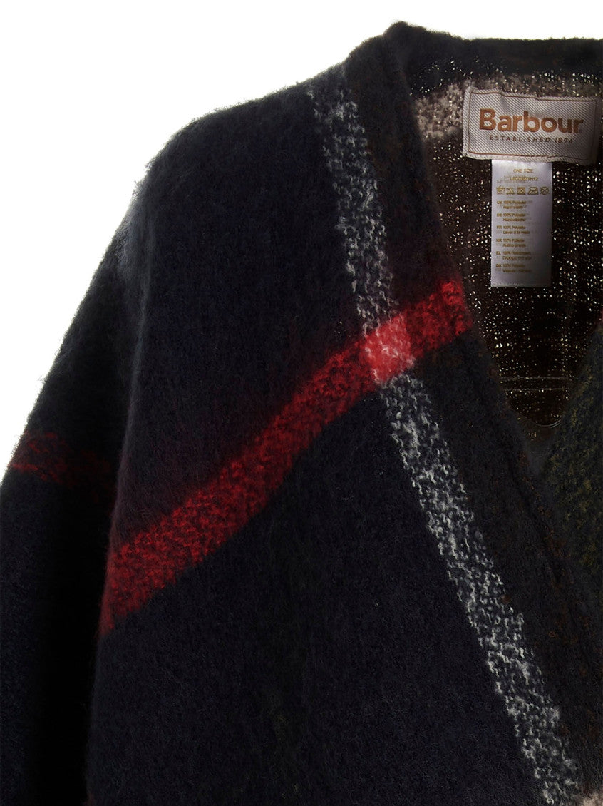 Multicolor 'isla Boucle Serape' Cape 3
