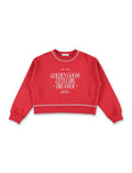 Girls Red Logo Sweatshirt 1