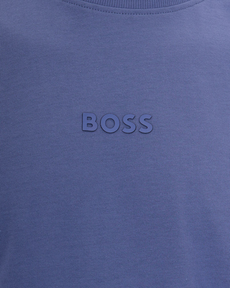 Light Blue Logo Crew Neck T-Shirt 3