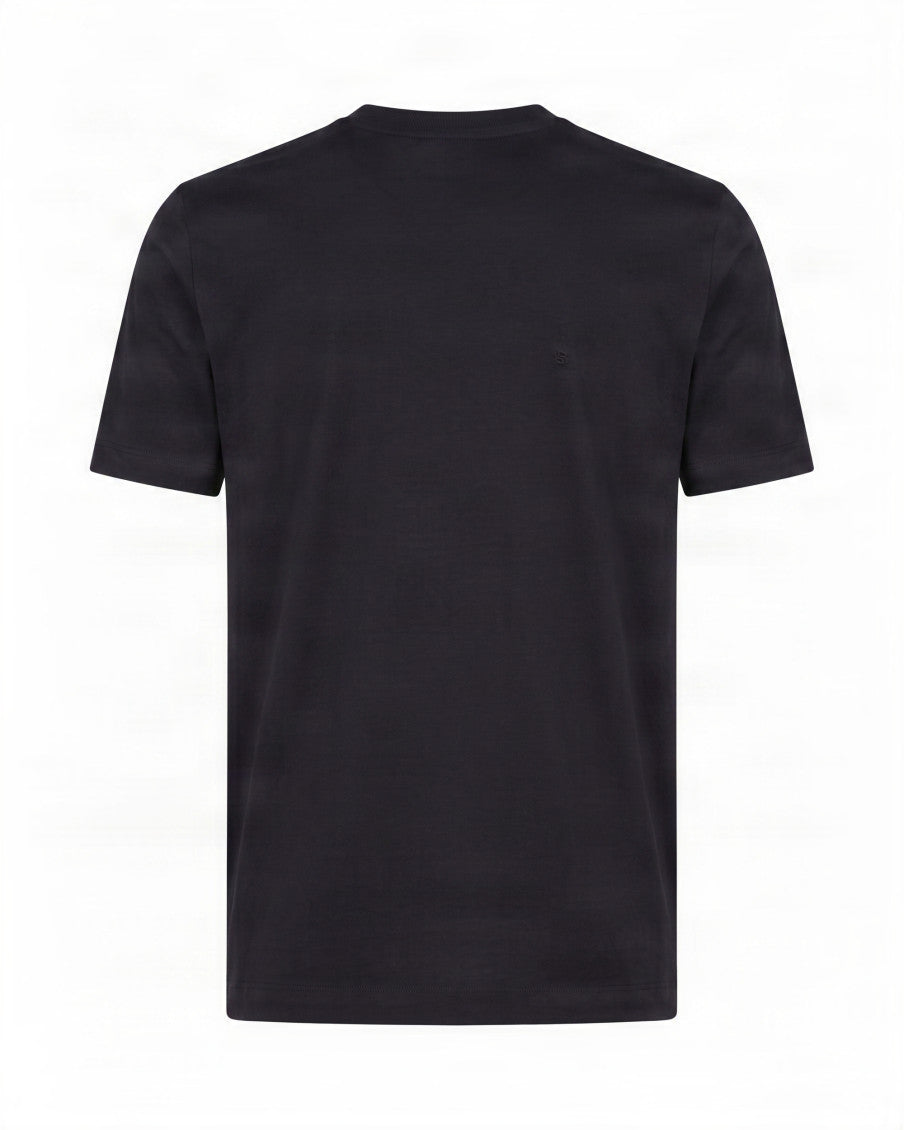 Black Logo Crew Neck T-Shirt 3
