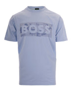 Blue Logo Crew Neck T-Shirt 1