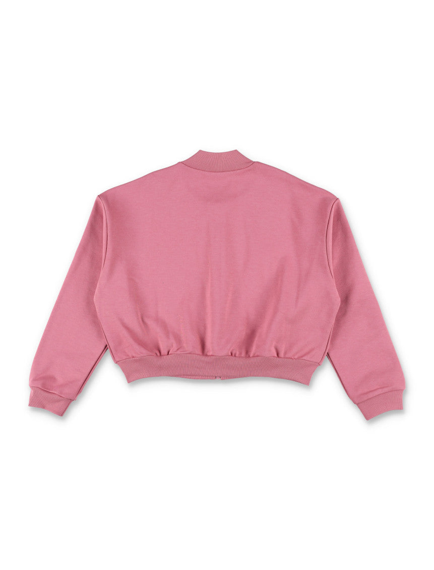 Girls Pink Logo Jacket 2
