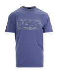 Blue Logo Crew Neck T-Shirt 1