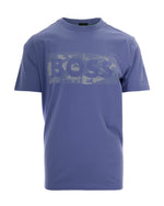 Blue Logo Crew Neck T-Shirt 1