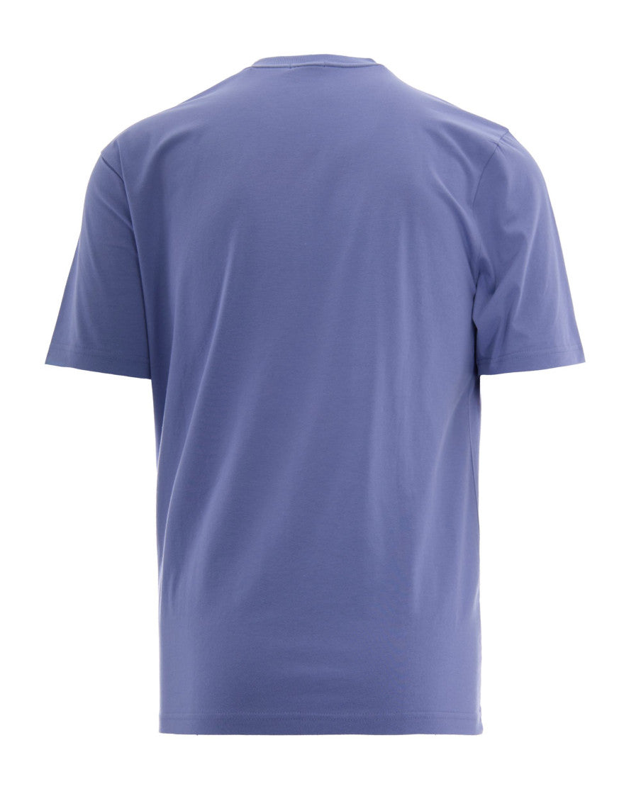 Blue Logo Crew Neck T-Shirt 2